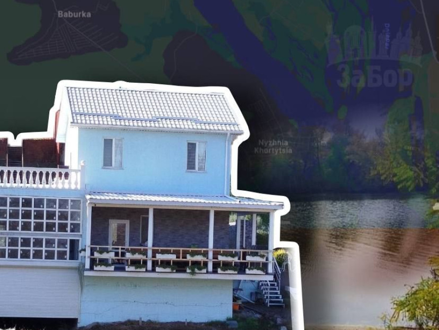 Незаконна будівля на узбережжі Дніпра пов'язана із запорізьким депутатом