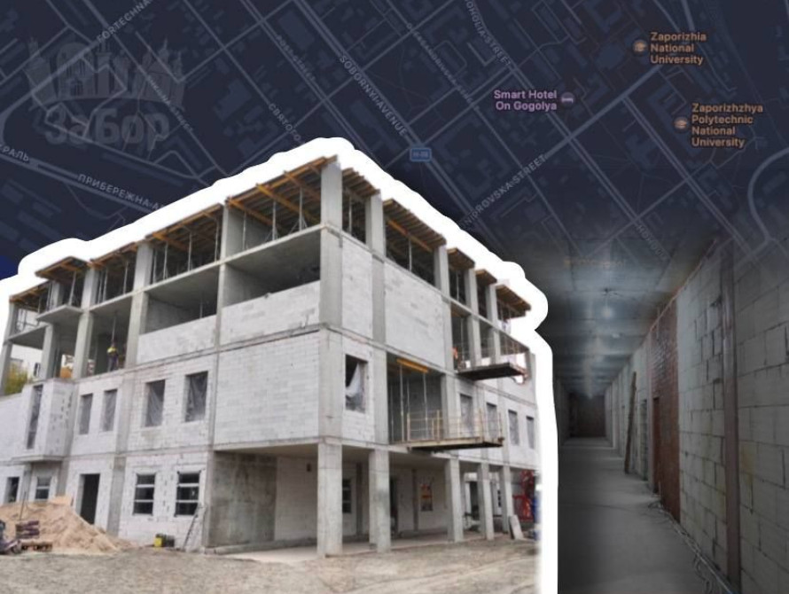 У Запоріжжі зовнішні роботи з будівництва підземного корпусу добігають кінця