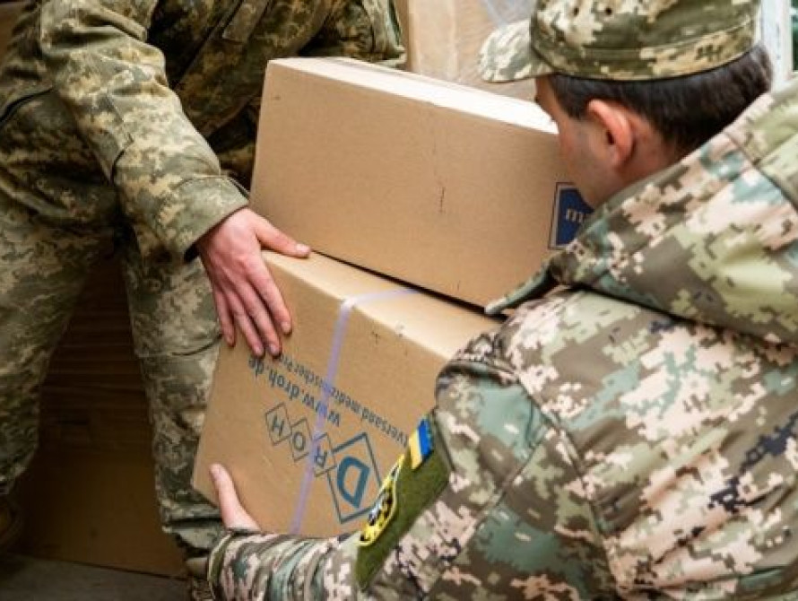 У Запоріжжі військовий СЗЧ торгував гуманітарною допомогою