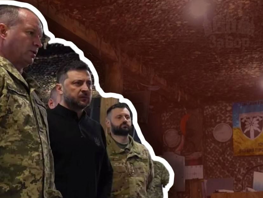 Зеленський у командному пункті 128-ї бригади