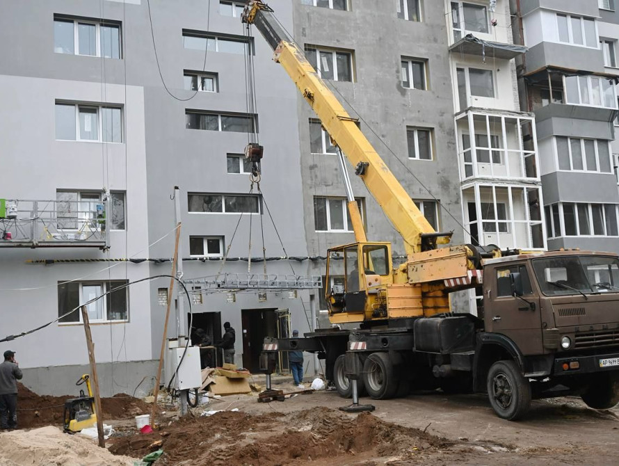 Реконструкція багатоповерхівок по вулиці Запорізькій