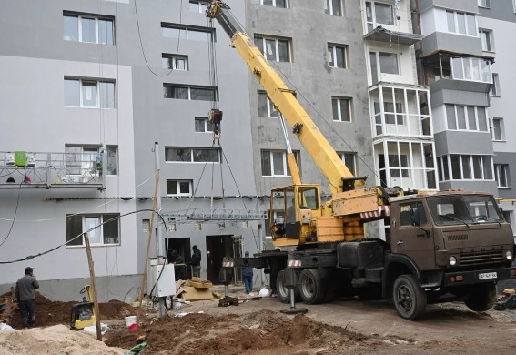 У Запоріжжі завершують реконструкцію двох багатоповерхівок (фото)