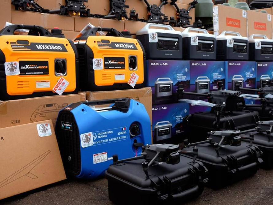 Військовим на Запорізькому напрямку передали нову партію техніки