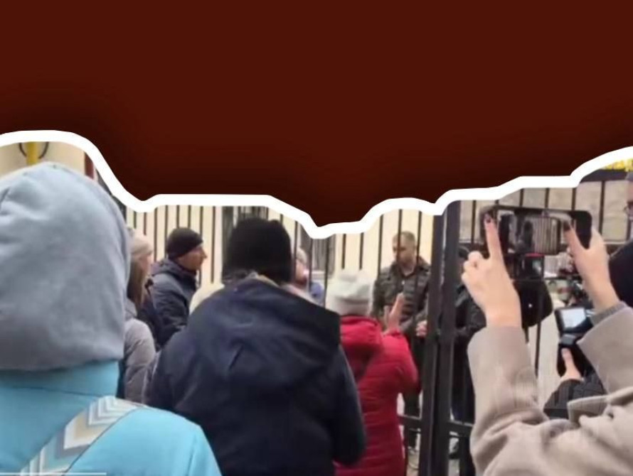 Мітинг у Запоріжжі через відключення світла