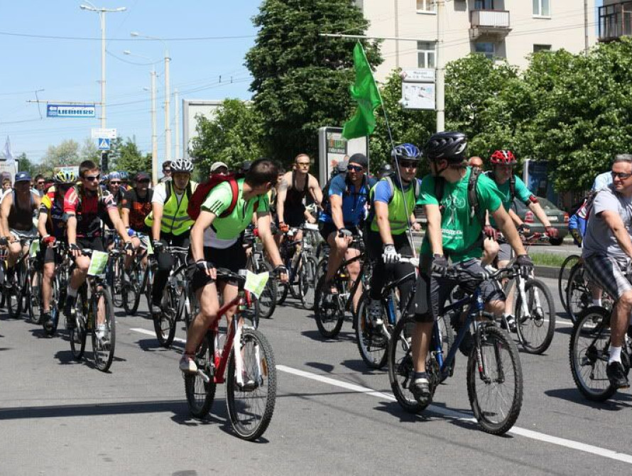 В Запорожье стартовал Велодень-2012