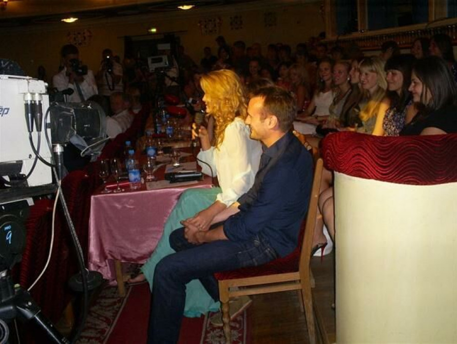 "Холостяк" Френсис Метью посетил конкурс СтудМисс Запорожье