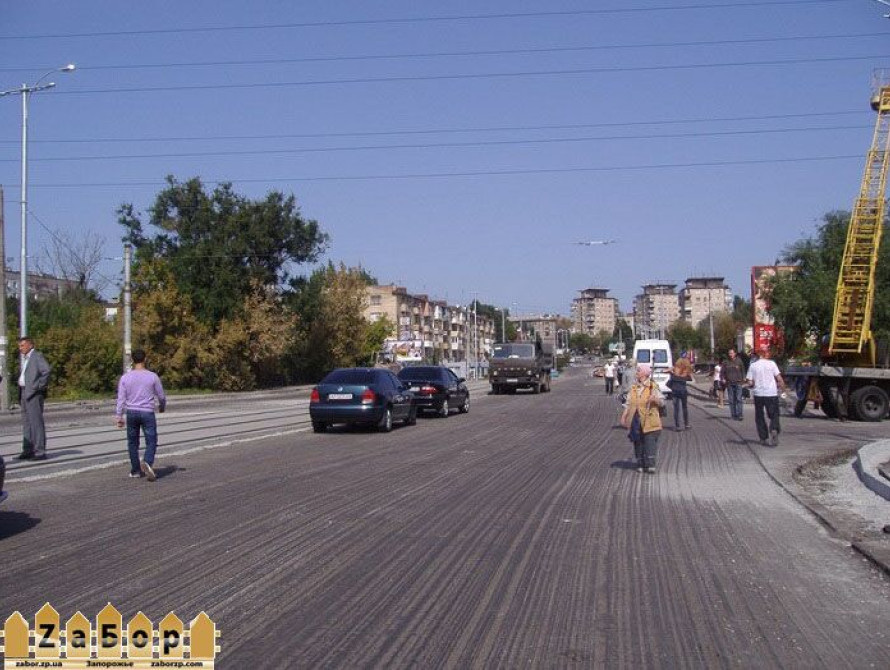 В Запорожье подходят к завершению работы по реконструкции проспекта