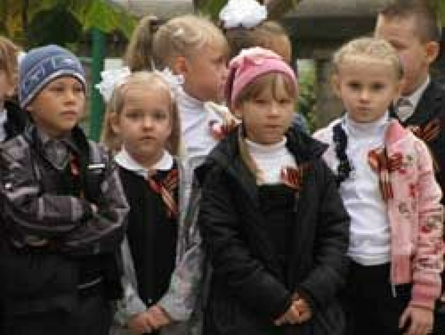 В Мелитополе школьники посягнули на рекорд по количеству флешмобов 