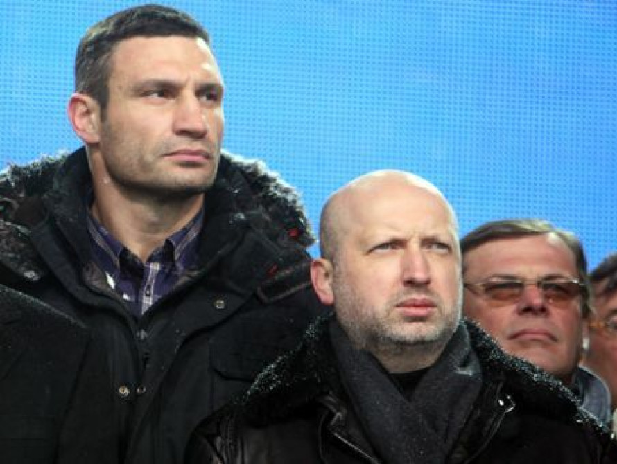 В Запорожье Кличко заявил, что Турчинов может плохо кончить