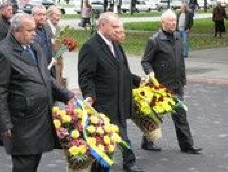 В Запорожье отметили 68-ю годовщину освобождения Украины