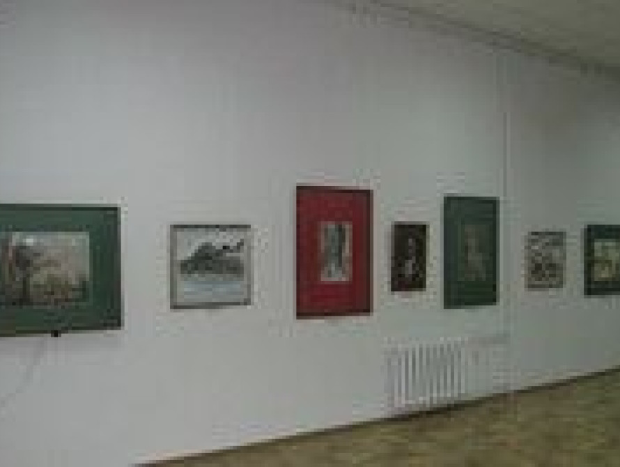 В Запорожье открылась выставка картин Ростислава Барто