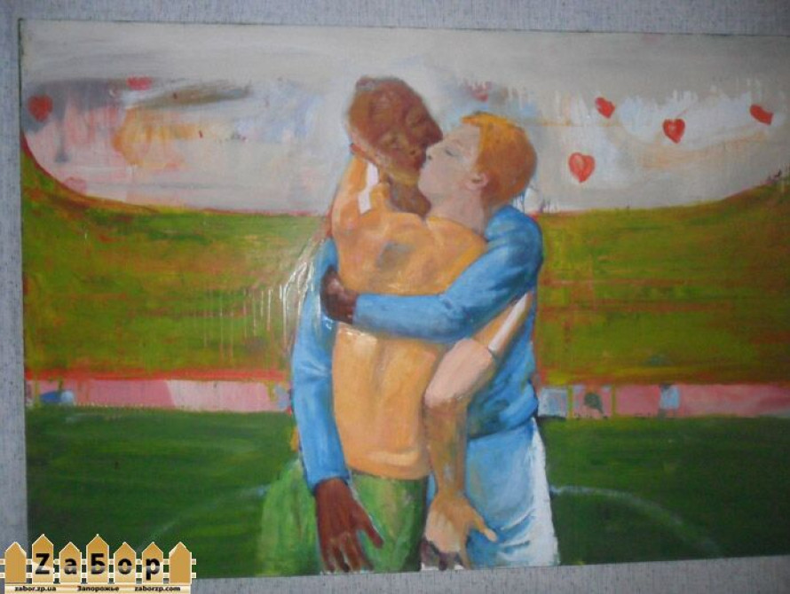 В Запорожье художник выставил на обозрение свои… картины