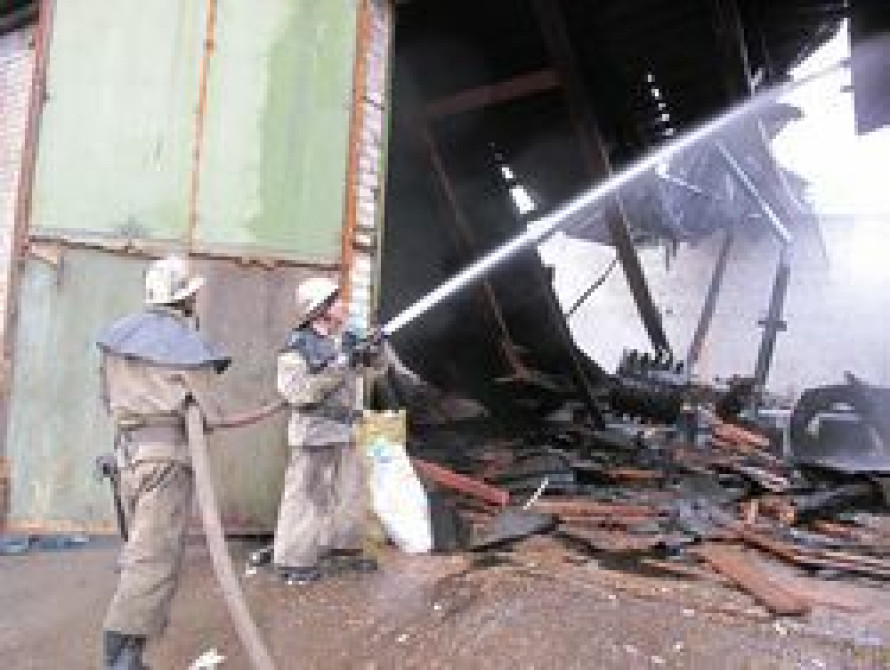 В Запорожье в гараже сгорел мужчина… со связанными руками