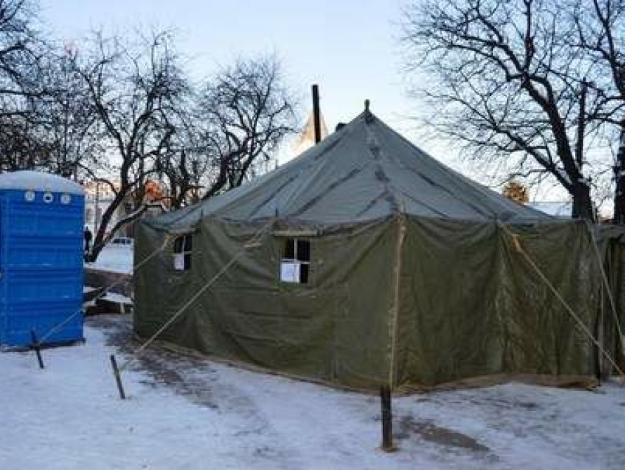 В Запорожской области начинают свою работу пункты обогрева