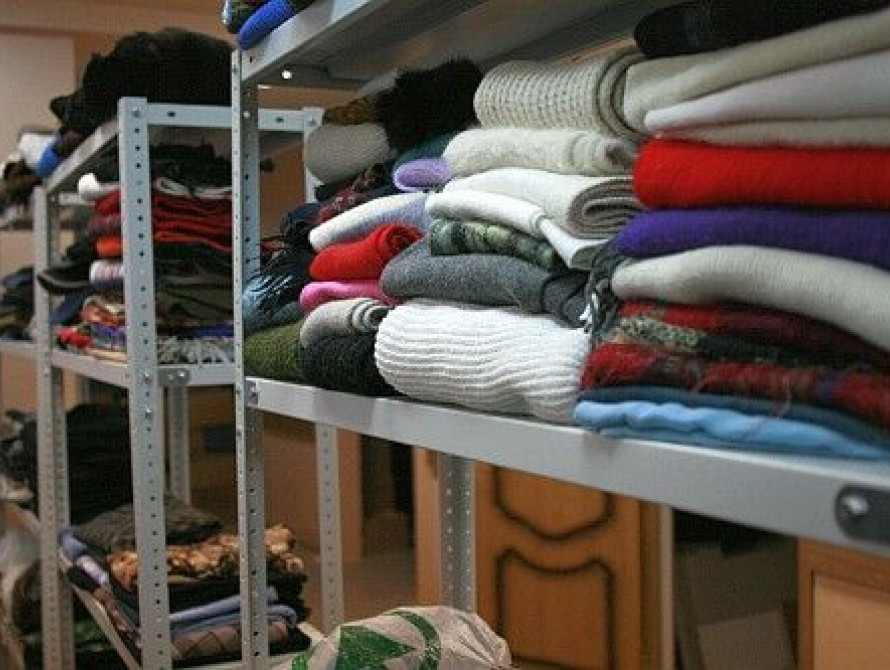 В Запорожье нуждающимся будут раздавать одежду и обувь