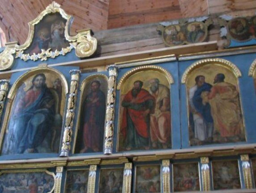 В Запорожье освятили иконостас Анисимова