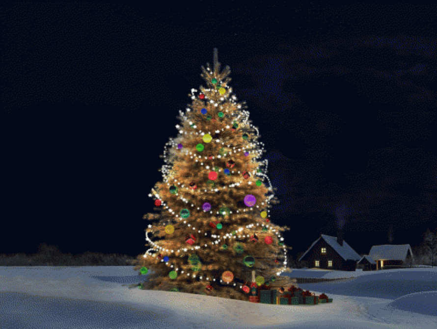 В Запорожье представители власти и журналисты отметили Новый Год