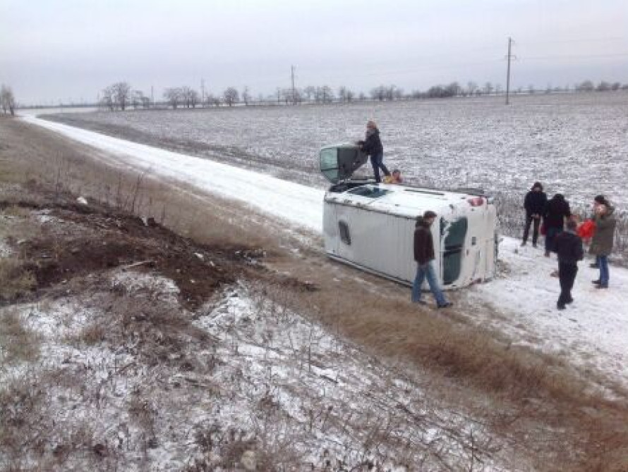 Под Мелитополем попали в аварию музыканты группы "С.К.А.Й."
