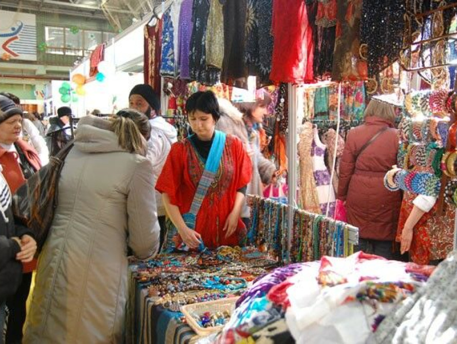 В Запорожье проходит индийская выставка-продажа