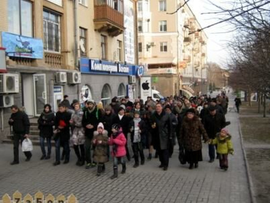 Шествие памяти мэра: Запорожье без Поляка х…