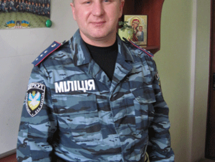 В Запорожье выбрали милиционера года