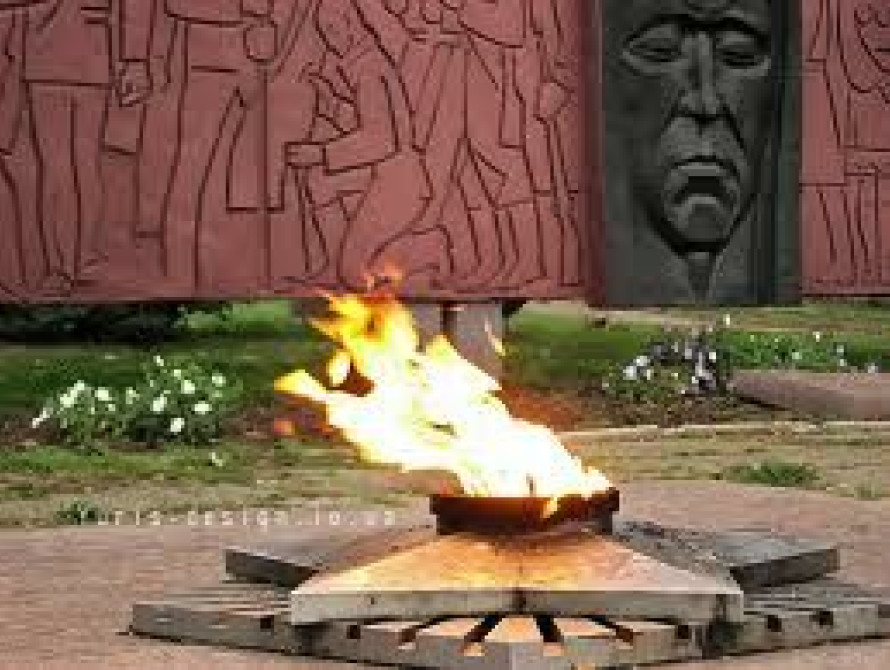 В Бердянске погас "Вечный огонь"