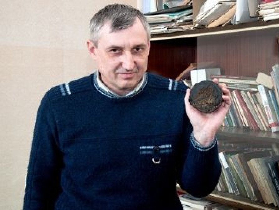 В Запорожской области нашли скелет доисторической рыбы