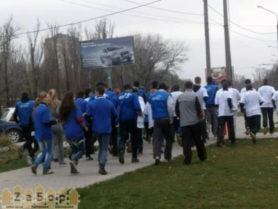 В Запорожье регионалы побежали, чтобы пропиариться