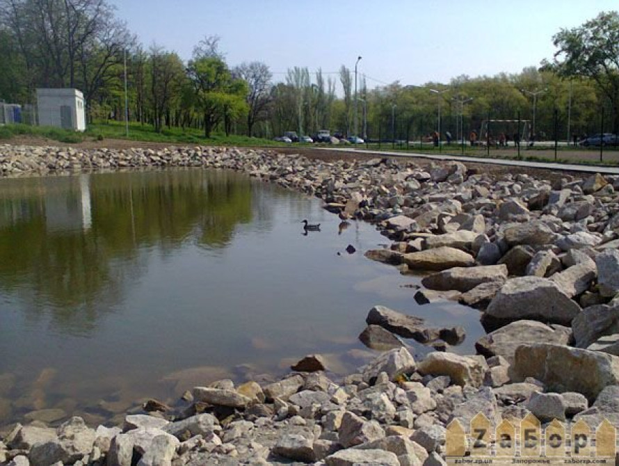 В Запорожье появились два озера