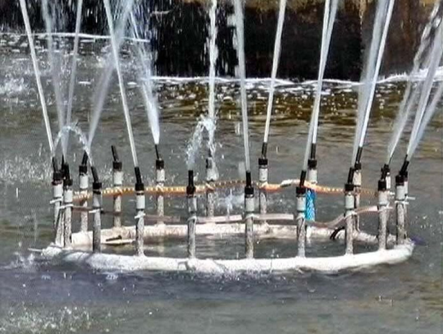 В Мелитополе вновь заработал фонтан