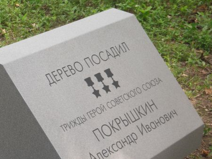 В Запорожье на Аллее Боевой Славы возле дубов появятся 36 гранитных табличек