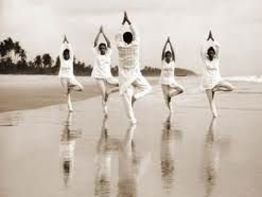 В запорожском порту можно бесплатно заняться йогой