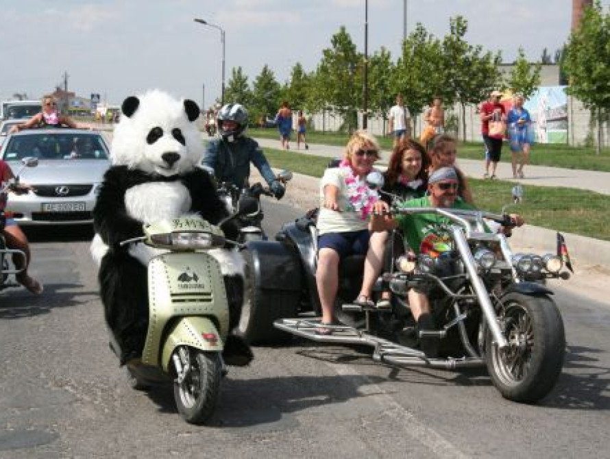 В Кирилловке состоялся международный байкерский слет 