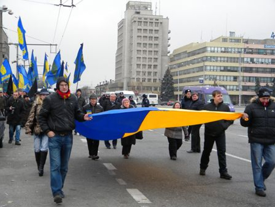 В Запорожье ВО "Свобода" требует отставки министра внутренних дел