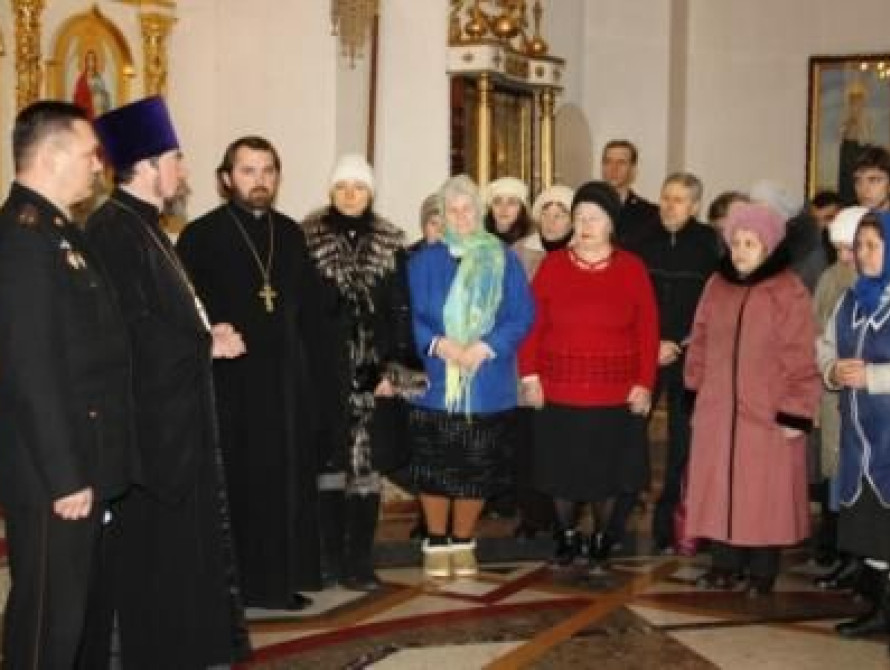 В Энергодаре отслужили молебен за Украину