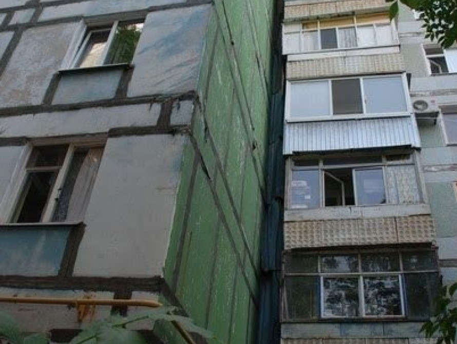 В Запорожье "падающий дом" на Кремлевской признали не аварийным