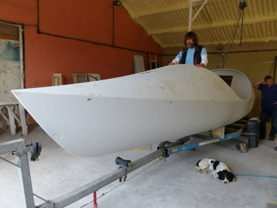 Запорожскому путешественнику построили лодку для пересечения Тихого океана 