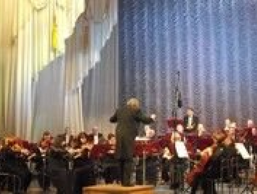 В Запорожье открыл сезон детский православный симфонический оркестр 