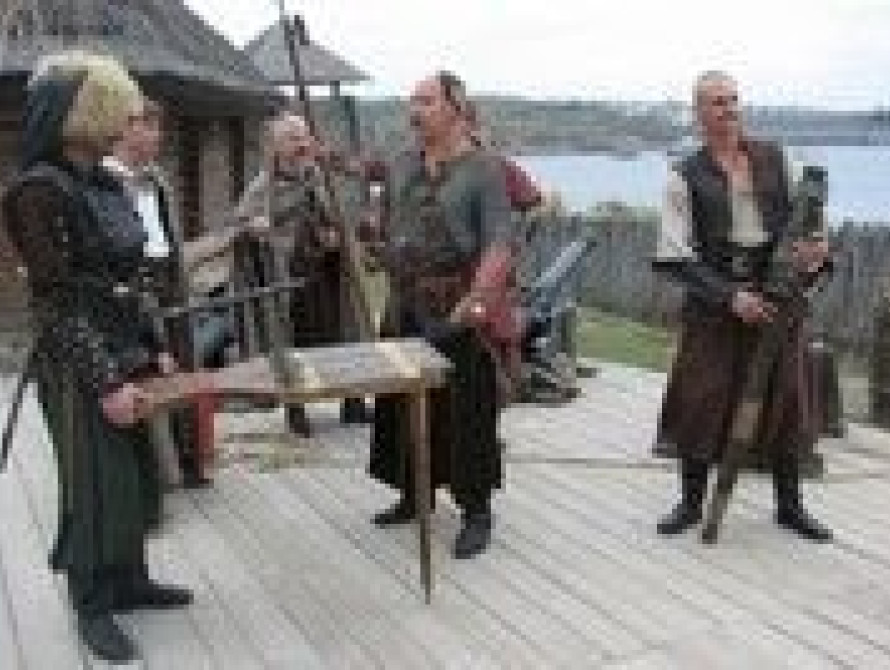 В Запорожье на Хортице открыли пушкарню