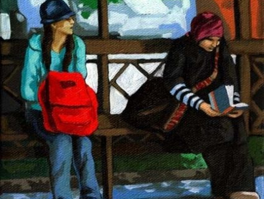 В Бердянске установили первую  евро  остановку 