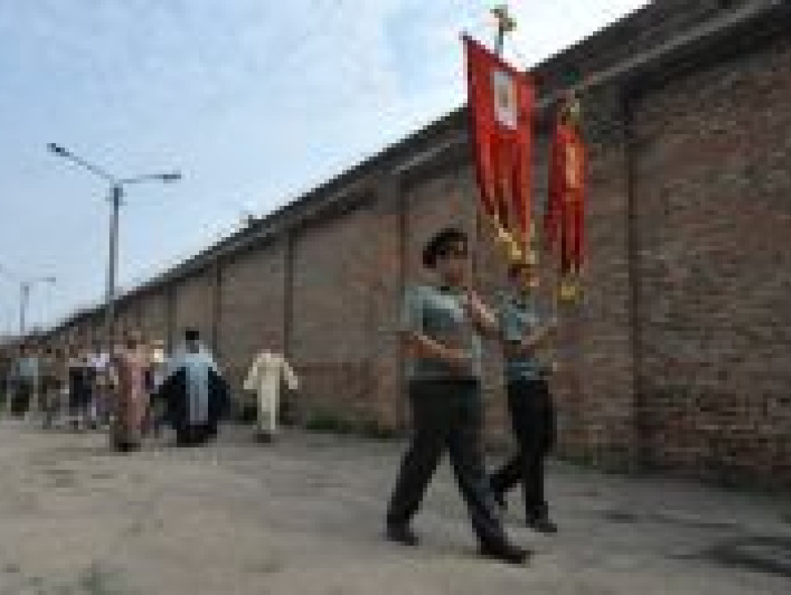 В запорожском СИЗО провели крестный ход