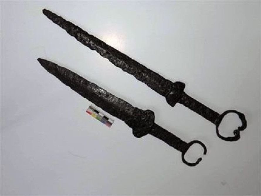 В Запорожском музее появились кинжалы скифов