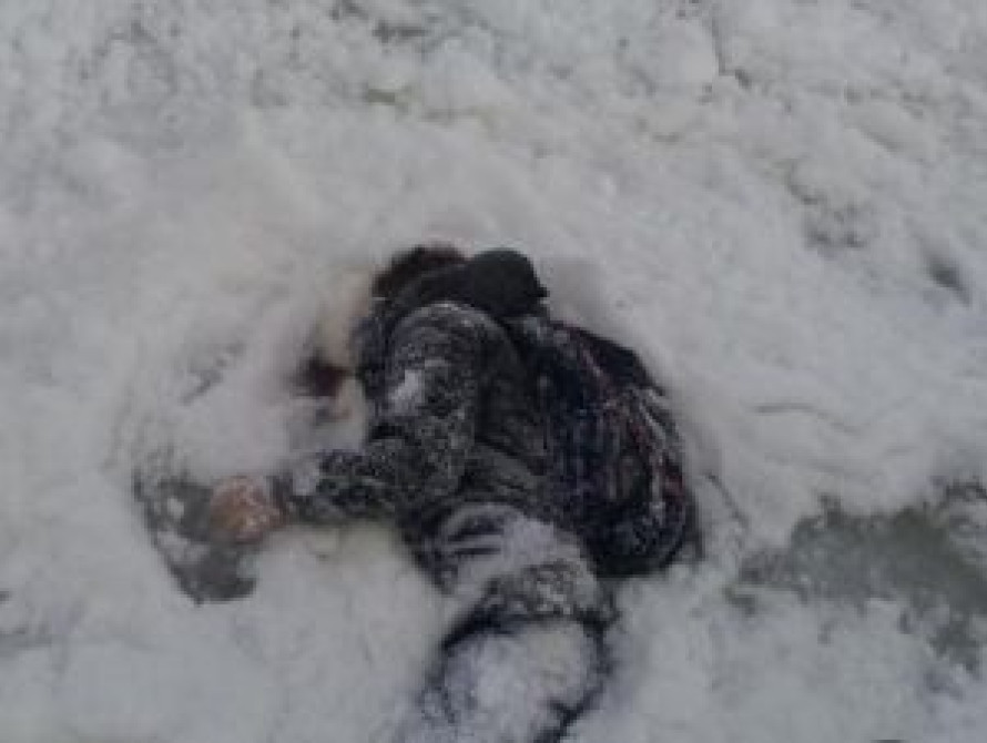 В Запорожской области тракторист нашел в снегу труп мужчины