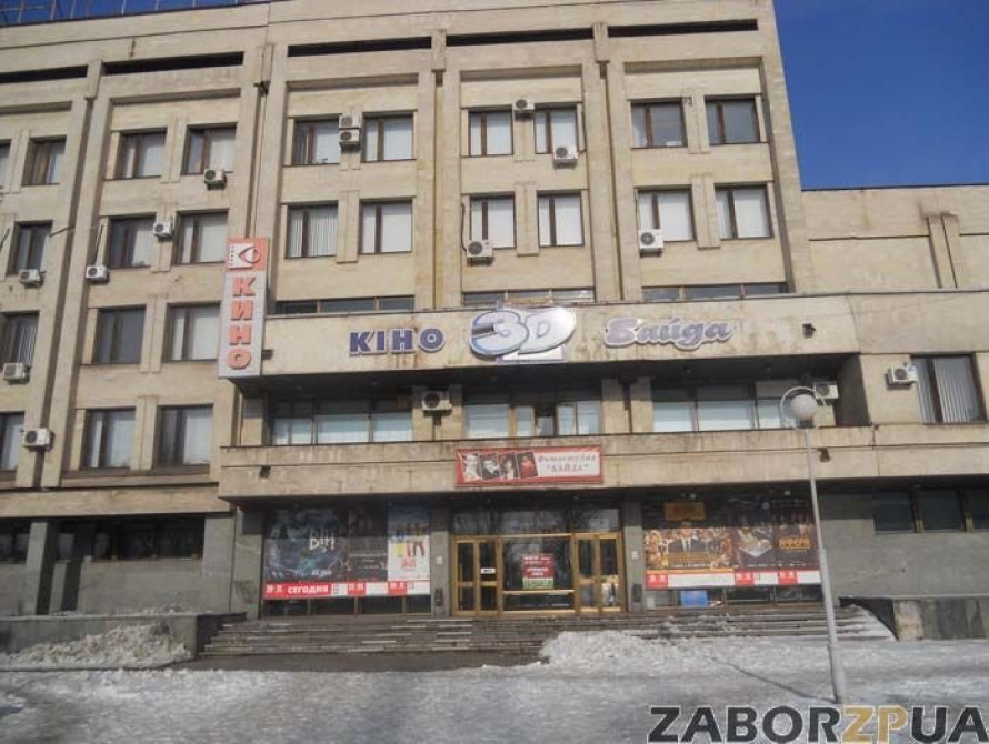 В Запорожье "титушки" "разгромили" первый этаж кинотеатра "Байда"