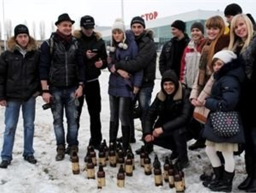 В Мелитополе по канализации бежит пиво
