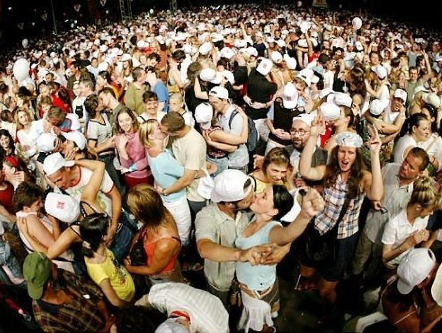 В Запорожье прошел не массовый и не флешмоб