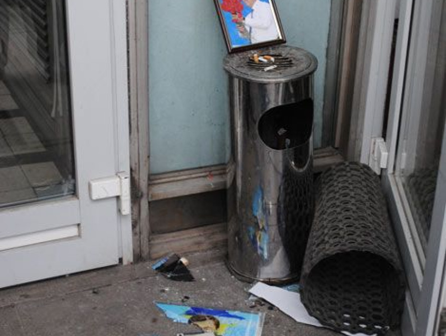 В Запорожье облгосадминистрация под контролем Майдана