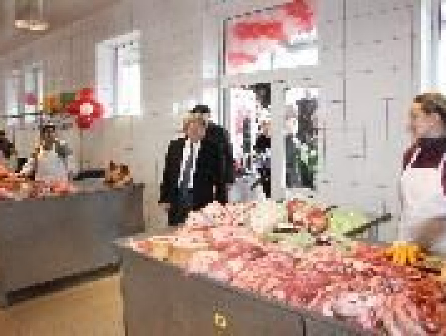 В Запорожье на рынке "Анголенко" завершилась реконструкция мясного павильона за 1 млн. грн.