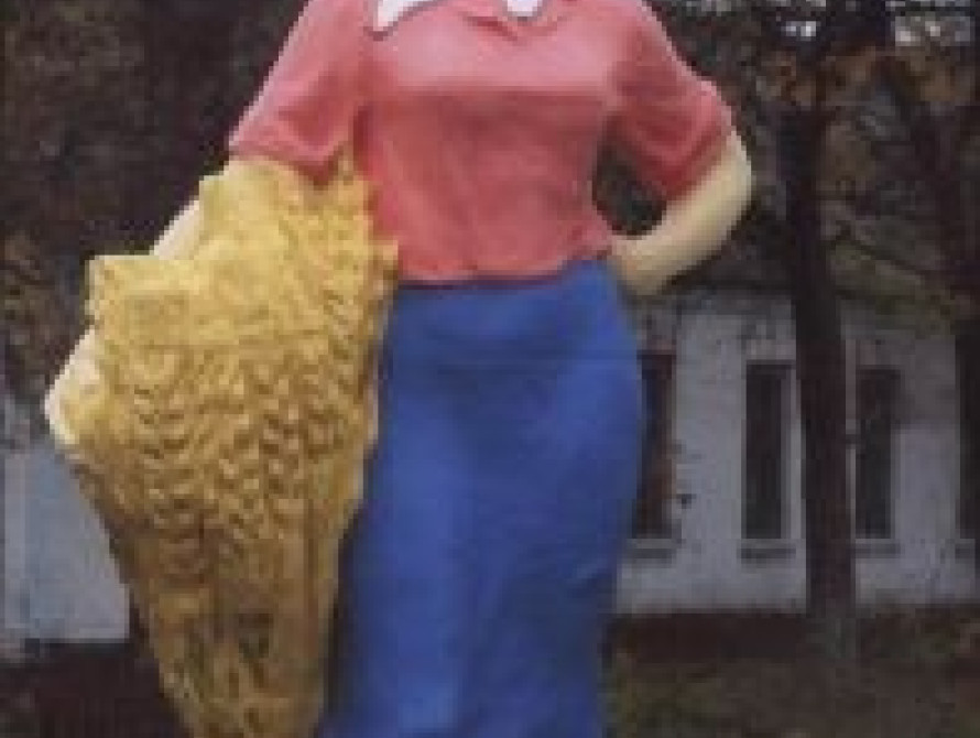 История скульптуры запорожской колхозницы