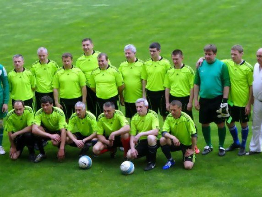 В Запорожье ветераны сыграли матч с "Металлургом" 